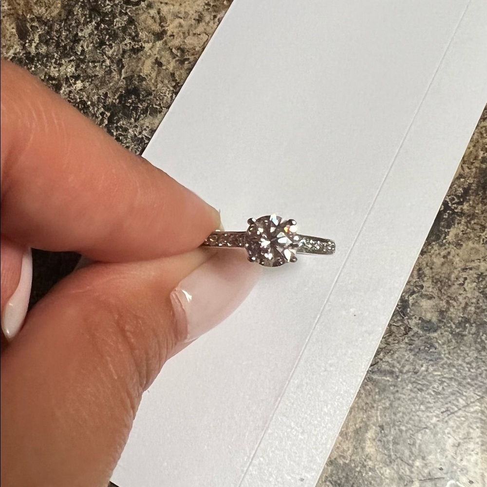 White womens ring